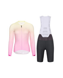RIVANELLE maillot largo y pantalón - ELEVATE - antracita/rosa/multicolor
